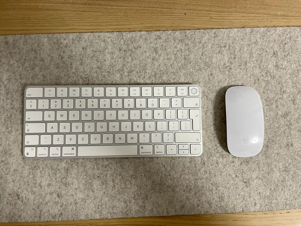 Apple Magic Mouse2 + Magic Keyboard