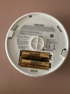 Meross Smart Smoke Alarm baterie